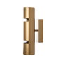 Opviq Lámpara de Pared de Metal Dorado
